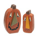 2/Set Funny Face Chunky Jack O Lantern Sitters