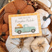 Meet Me in the Pumpkin Patch Blue Pumpkin Truck Layered Box Sign