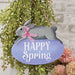 Happy Spring Bunny on Egg Hanger