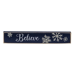 Believe Snowflake Mini Stick 3 Asstd.