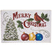 Merry Christmas Cardinal Tree & Ornaments Box Sign