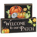 2/Set Welcome to Our Patch Stacking Blocks