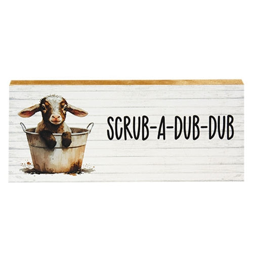 Scrub-A-Dub-Dub Baby Goat Block