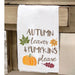 Autumn Leaves Dish Towel
