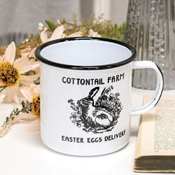 Cottontail Farm Enamel Mug