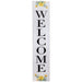 Spring Florals Welcome Sign