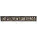 Cats Welcome People Tolerated Engraved Sign 24"