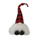 *Sitting Plush Red/Black Santa Gnome