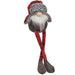 Small Dangle Leg Winter Plaid Gnome