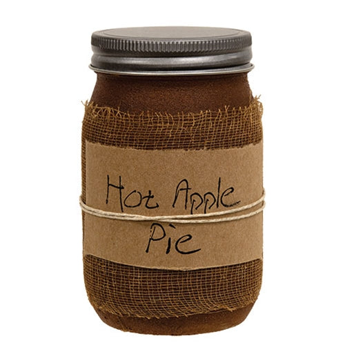 Hot Apple Pie Jar Candle 16oz BC