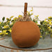 Primitive Mossy Burnt Orange Pumpkin 5"