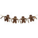 Fabric Gingerbread Garland 36"