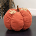 Burnt Orange Waffle Weave Pumpkin Large