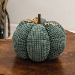 Teal Waffle Weave Pumpkin Large