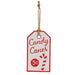 Candy Canes Metal Tag