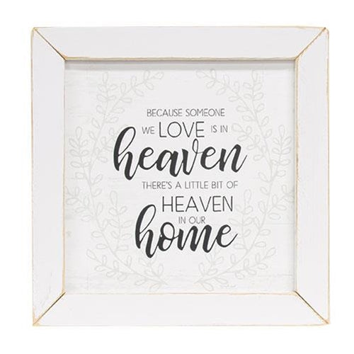 Heaven in Our Home Framed Print