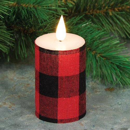 Lodge LED Votive 2" x 4.25"