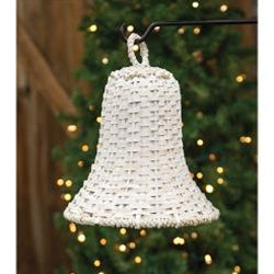 White Basketweave Bell