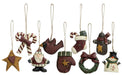 9/Set Old World Mini Ornaments