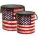 2/Set Americana Buckets