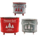 3/Set Metal Christmas Trees Buckets