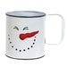 Blinking Snowman Metal Mug