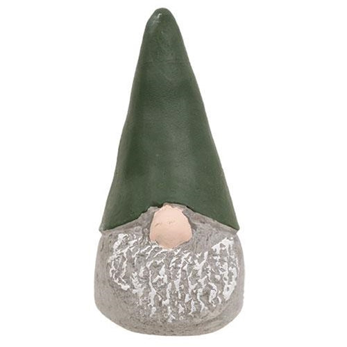 Tall Green Hat Resin Gnome