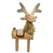 Nordic Wood Reindeer Sitter