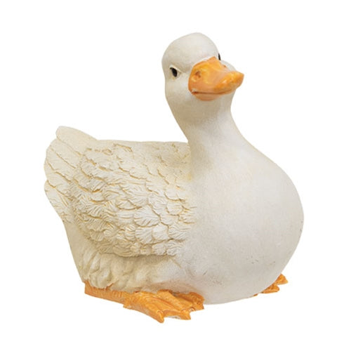 White Resin Duck B