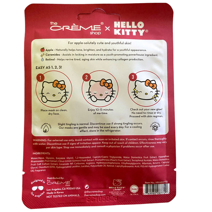 Creme Shop Hello Kitty Apple-Y Ever After Essence Sheet Mask