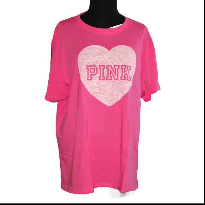 Pink Victoria’s Secret Pink Love Logo T-shirt M