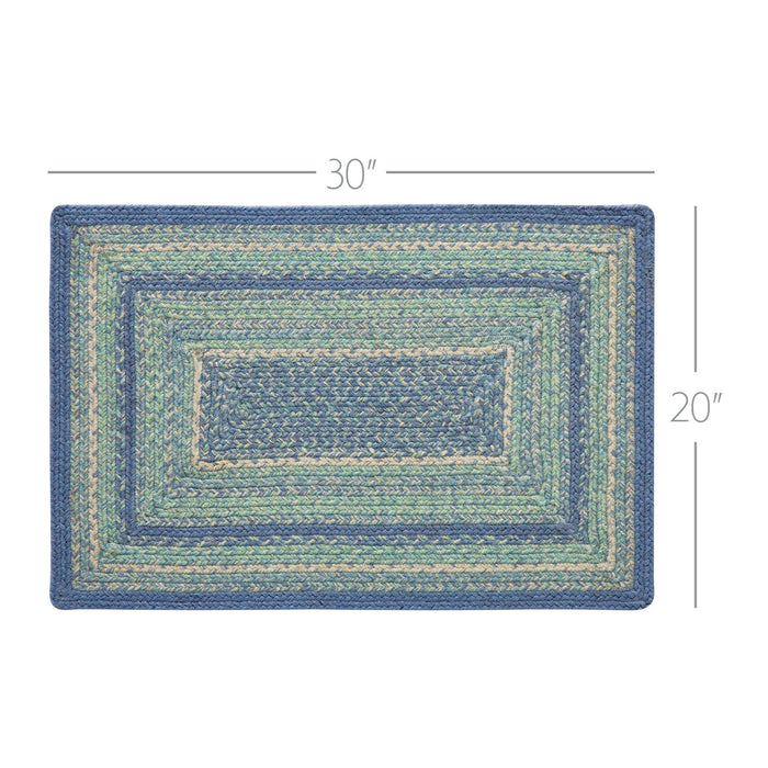 Jolie Jute Rug Rect w/ Pad 20x30