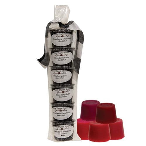 6/Pkg Strawberry Fields Scent Shots