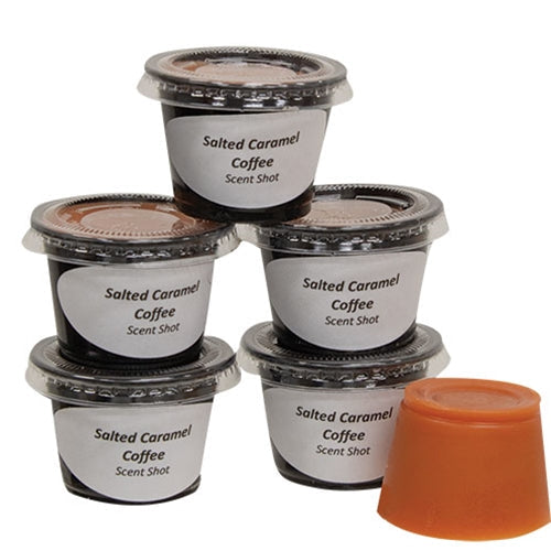 6/Pkg Salted Caramel Coffee Scent Shots