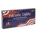 Patriotic Lights Brown Cord 50 ct.