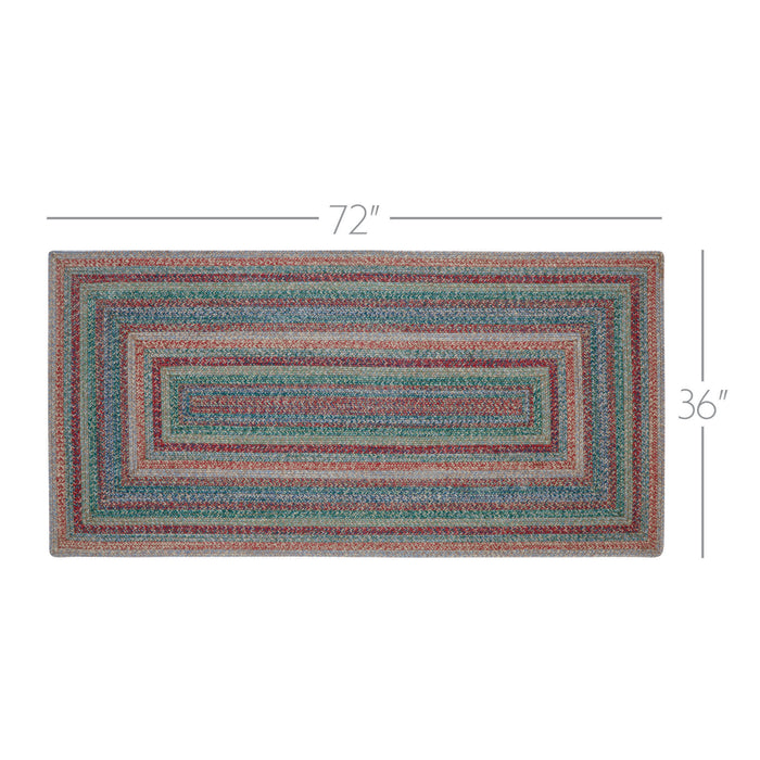 Multi Jute Rug Rect w/ Pad 36x72