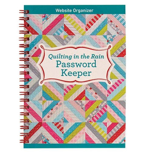 Quilting in the Rain Password Keeper