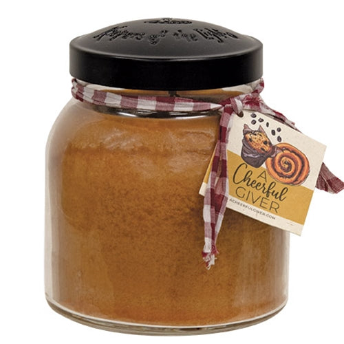 Oatmeal Maple Cookie Papa Jar Candle 34oz