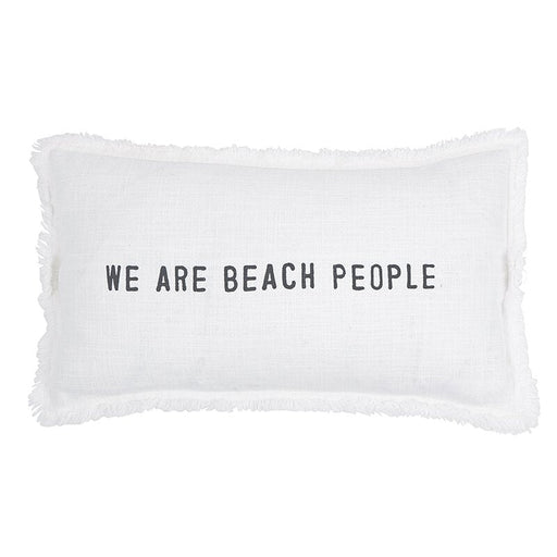 We Are Beach People Sofa Pillow