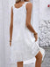 Lace Detail V-Neck Mini Dress