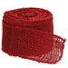 Red Burlap Ribbon