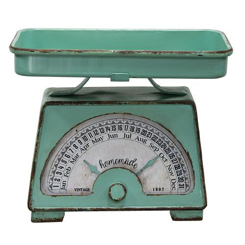 Vintage Scale Calendar