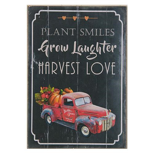 +Plant Smiles Sign 13x9
