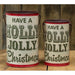 2/Set Holly Jolly Buckets